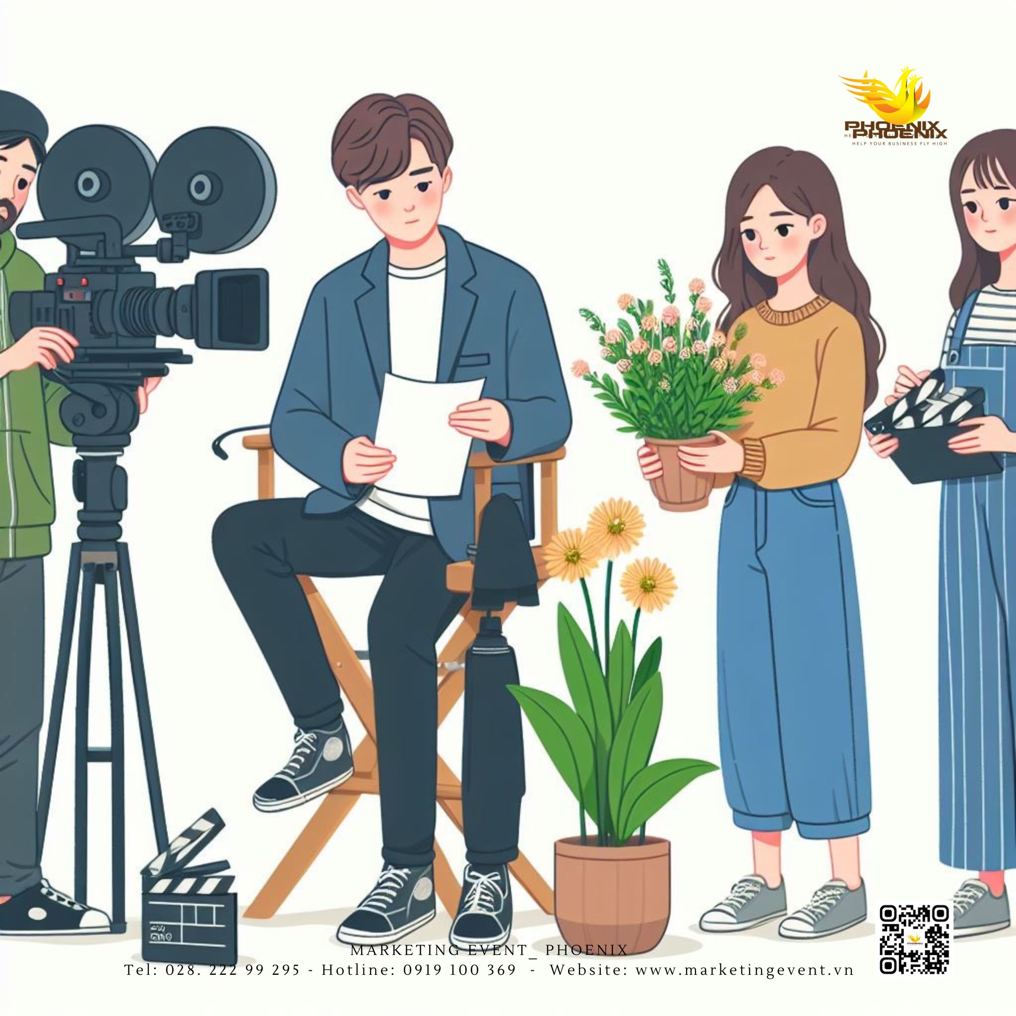 Phoenix san xuat TVC quang cao
