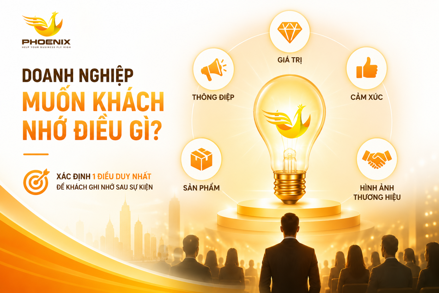 Phoenix Doanh nghiep muon khach nho dieu gi
