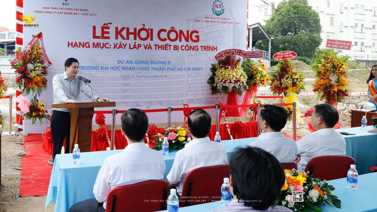 Phoenix cong ty to chuc le khoi cong HCM